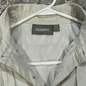 Sage brand men’s fishing shirt